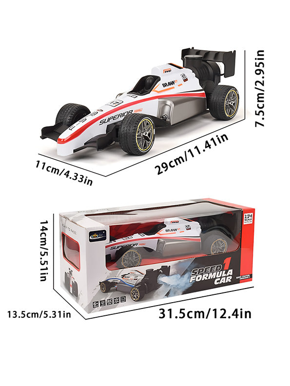 Speed Formula Racing Remote Control Car - White (FY-40) - Toyloft