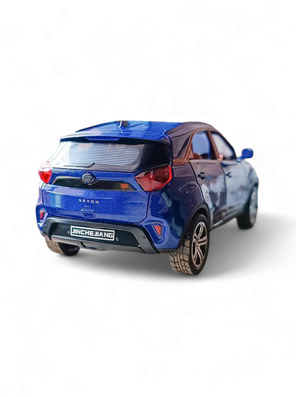Tata Nexon Metal Model Diecast Car - Blue (T-M-15) - Toyloft