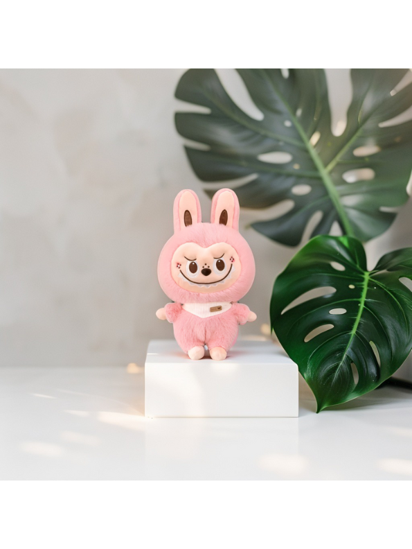 Pink - Labubu Plush Toy – 8 Inch | Cute & Ultra-Soft Plush Toy LMI15559.