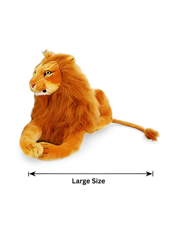 60cm Lion Stuffed Toy – Realistic Simba Plush Soft Toy Lifelike Stuffed Animal ST2117.