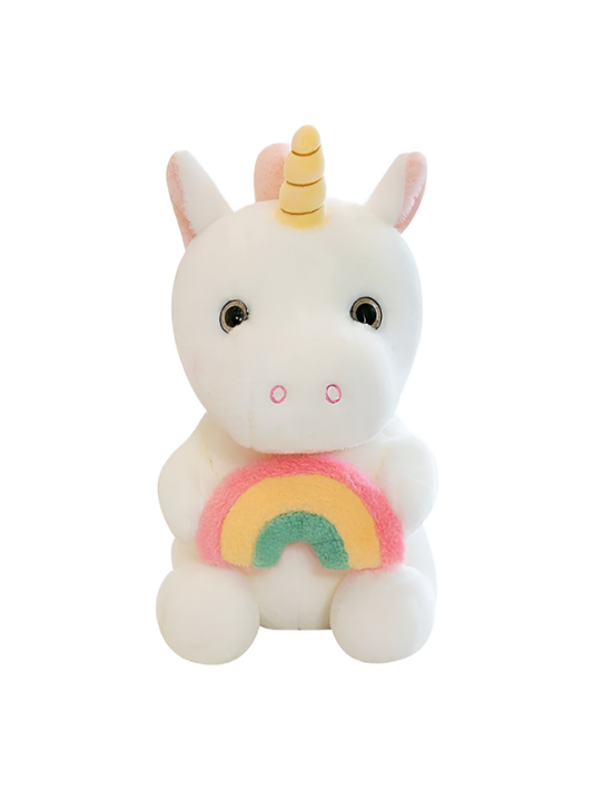 10-Inch Rainbow Unicorn Plush – Cute Stuffed Animal ST15534.