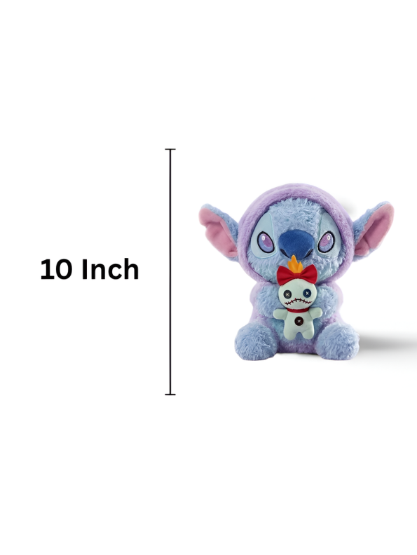 10-Inch Stitch Plush Holding Scrump Doll ST15981.