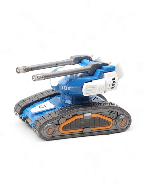 Super Power Tank Toy for Kids - Blue (L-40) | High-Quality Tank Playset