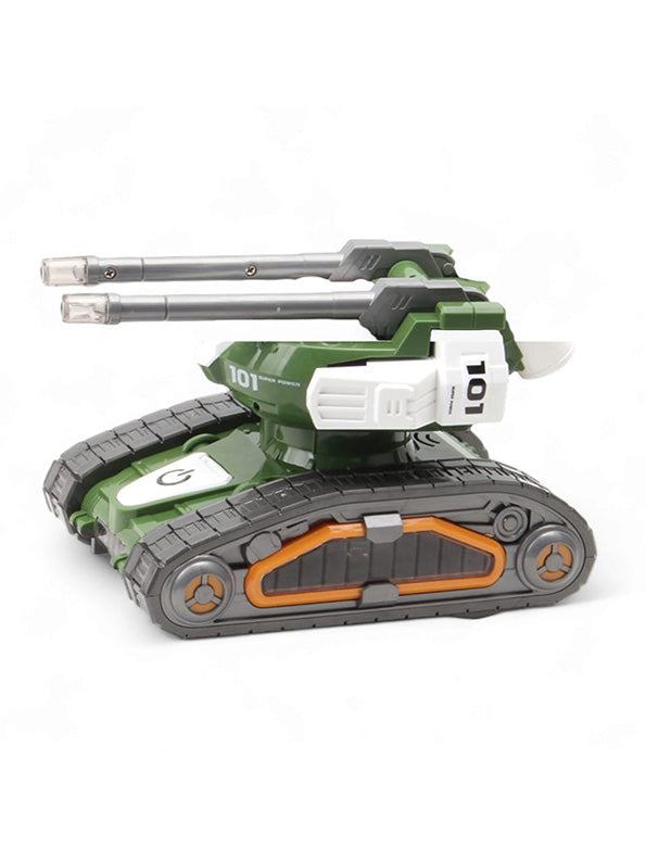 Super Power Tank Toy for Kids - Green (L-40) | Durable & Safe Toy