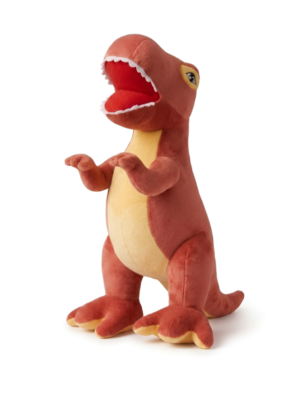 10 Inch T-Rex Dinosaur Soft Toy – Cute Stuffed Animal Plushie Red ST14196.
