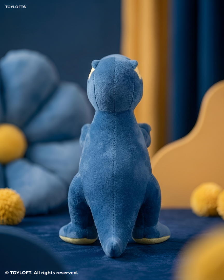 10 Inch T-Rex Dinosaur Soft Toy – Cute Stuffed Animal Plushie Blue T14196.