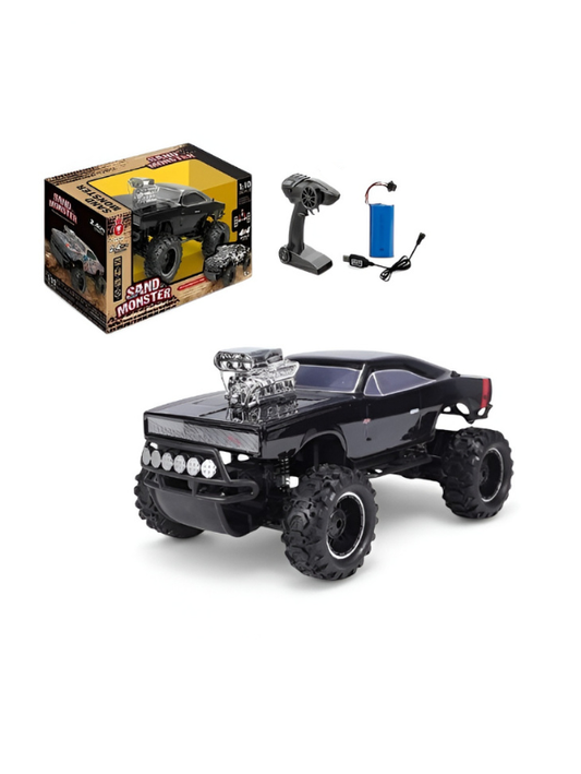 1:10 Scale RC Monster Truck 4WD High Speed, All-Terrain Remote Control Off-Road Car MD3469.