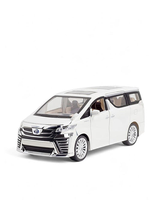 Toyota Alphard Diecast Car Metal - White - Scale 1:32 (NX-AG-24) - Toyloft