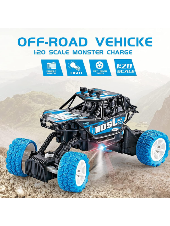 1:20 Scale High-Speed RC Rock Crawler – Off-Road Monster Truck  LMI12115.