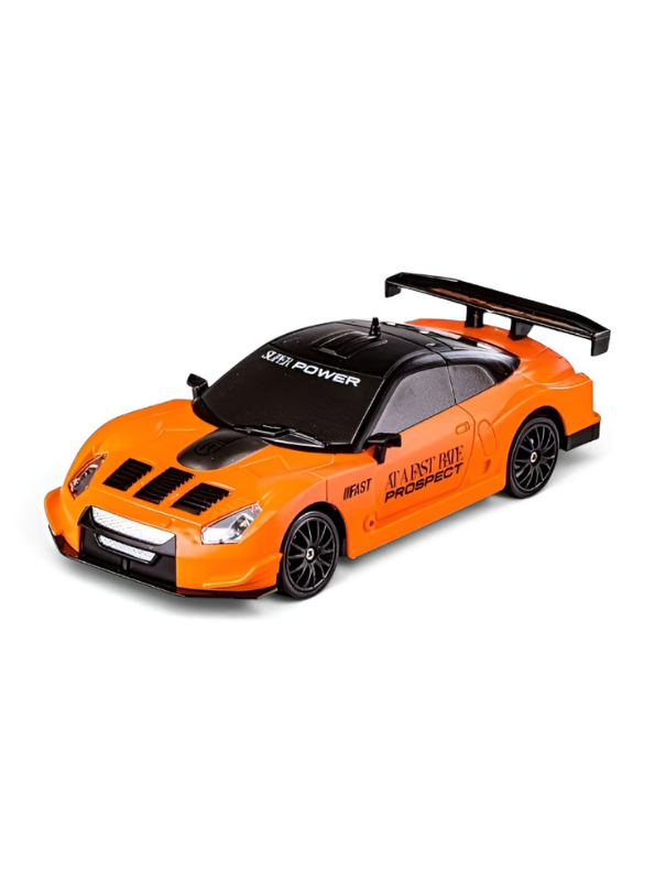 1:24 Scale 4WD RC Drift Car - High-Speed Remote Control Car with LED Lights & Extra Tires TV6436
