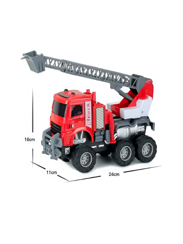 1:25 RC Crane Truck Toy with Extendable Boom & 6-Wheel Drive TV5379.