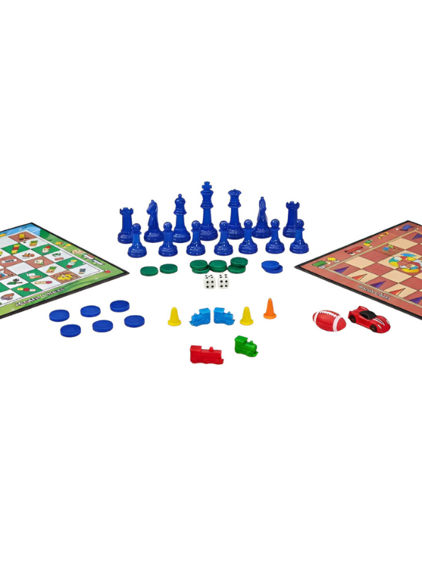 13-in-1 Family Board Game Set – Multi-Game Combo with Chess, Checkers, Ludo & Classic Games LMI928.