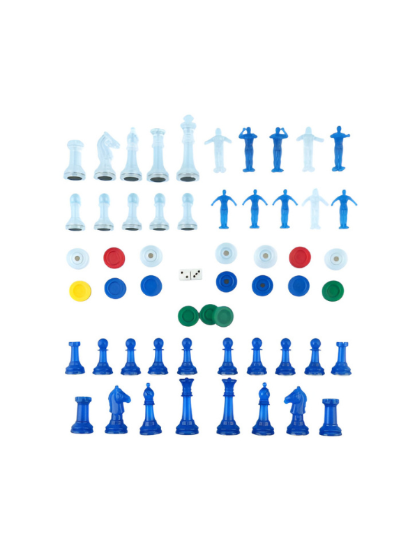 13-in-1 Magnetic Board Game Set – Multi-Game Family Fun with Chess, Checkers & Classic Games LMI4830.