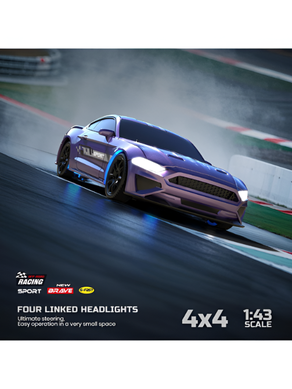 Drift RC Car – 4WD High-Speed 1:43 Scale Remote Control Racing Car TV5918