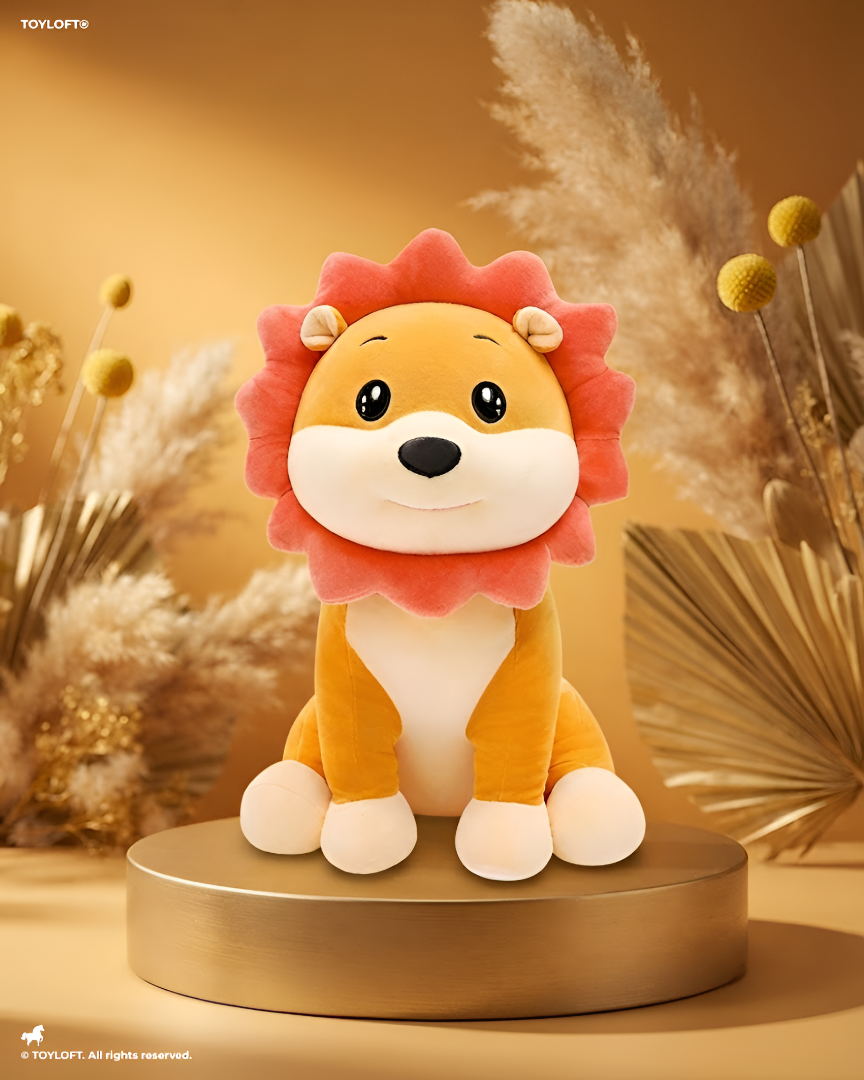 15-Inch Cuddly Lion Plush Toy – Soft Stuffed Animal ST8165.