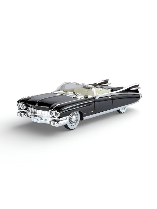 1959 Cadillac Eldorado Biarritz 1:24 Scale Diecast Vintage Classic Model Car Black TV6639.