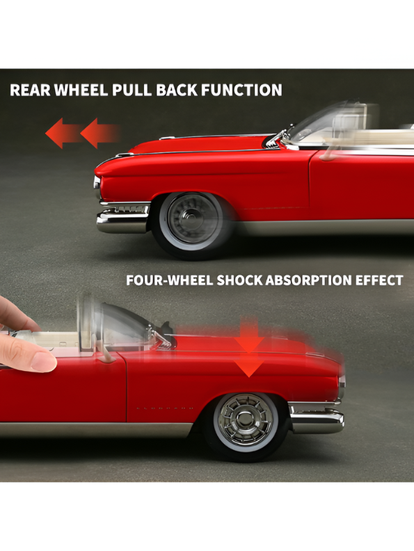 1959 Cadillac Eldorado Biarritz 1:24 Scale Diecast Vintage Classic Model Car TV6639.