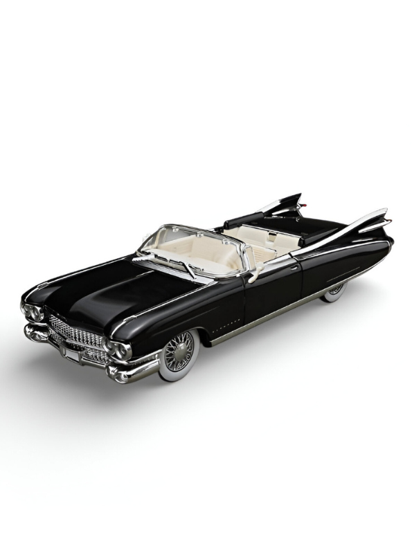 1959 Cadillac Eldorado Biarritz 1:24 Scale Diecast Vintage Classic Model Car Black TV6639.