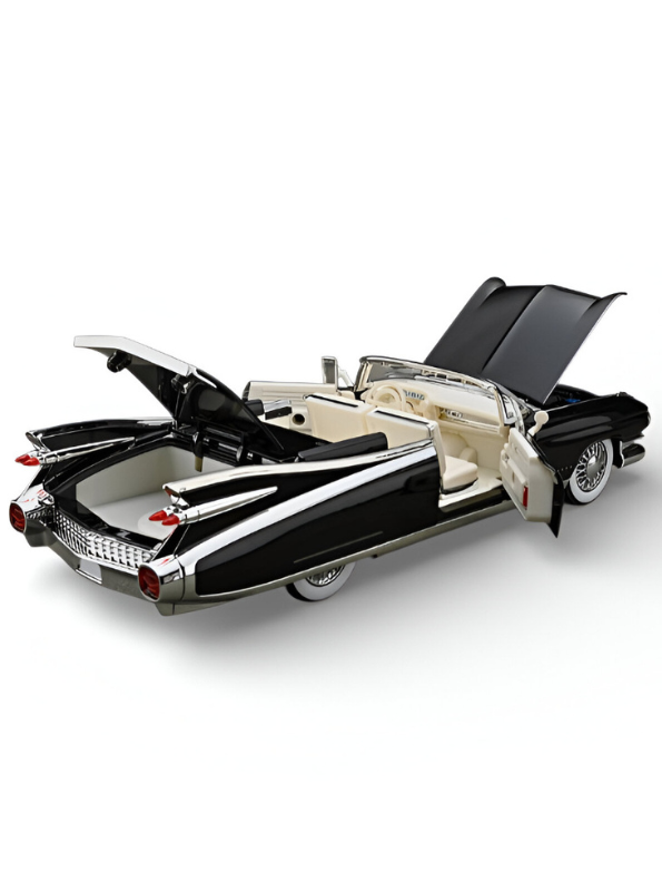 1959 Cadillac Eldorado Biarritz 1:24 Scale Diecast Vintage Classic Model Car Black TV6639.