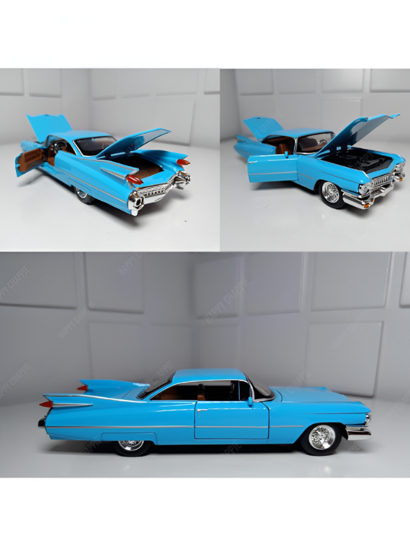 1959 Cadillac Series 62 Diecast Model Car 1:32 Scale – Classic Vintage American Luxury Collectible TV6280.