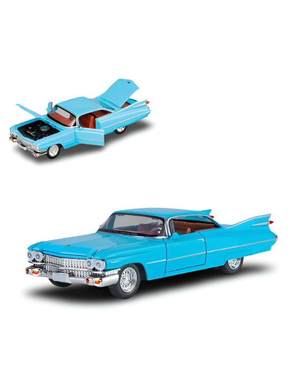 1959 Cadillac Series 62 Diecast Model Car 1:32 Scale – Classic Vintage American Luxury Collectible TV6280.