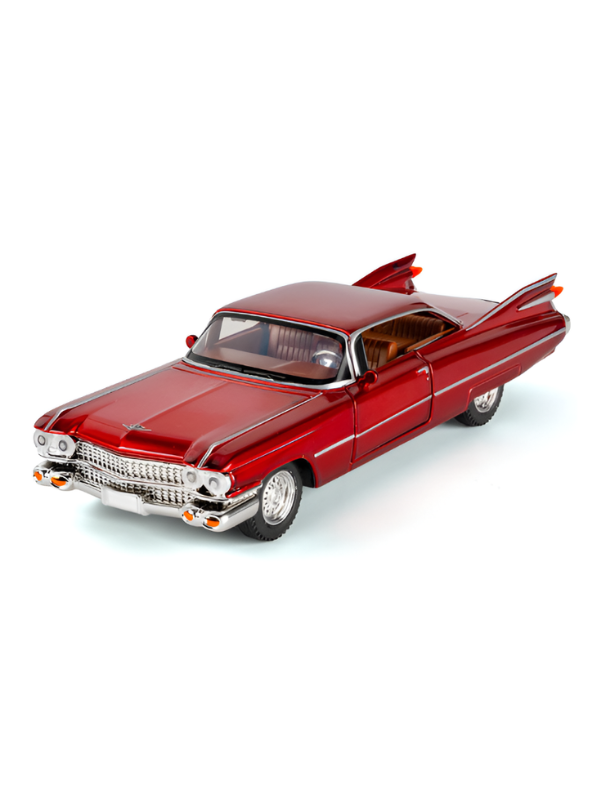 1959 Cadillac Series 62 Diecast Model Car 1:24 Scale – Classic Vintage American Luxury Collectible TV6123.