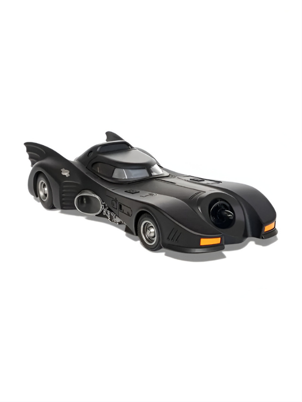 1989 Batmobile Diecast Car Scale 1:24 Alloy Collectible – Classic Batman Vehicle Model NX16090.