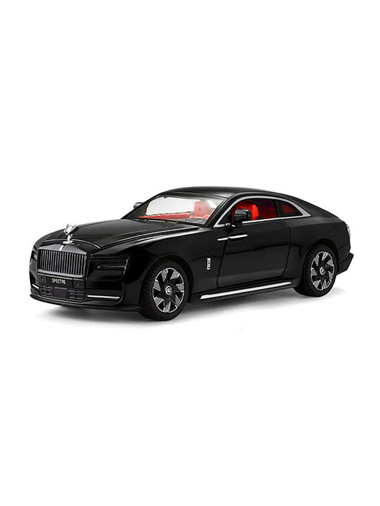 Rolls Royce Ghost Coupe Model Diecast Car Scale 1:24- Black (TM-AG-24) - Toyloft