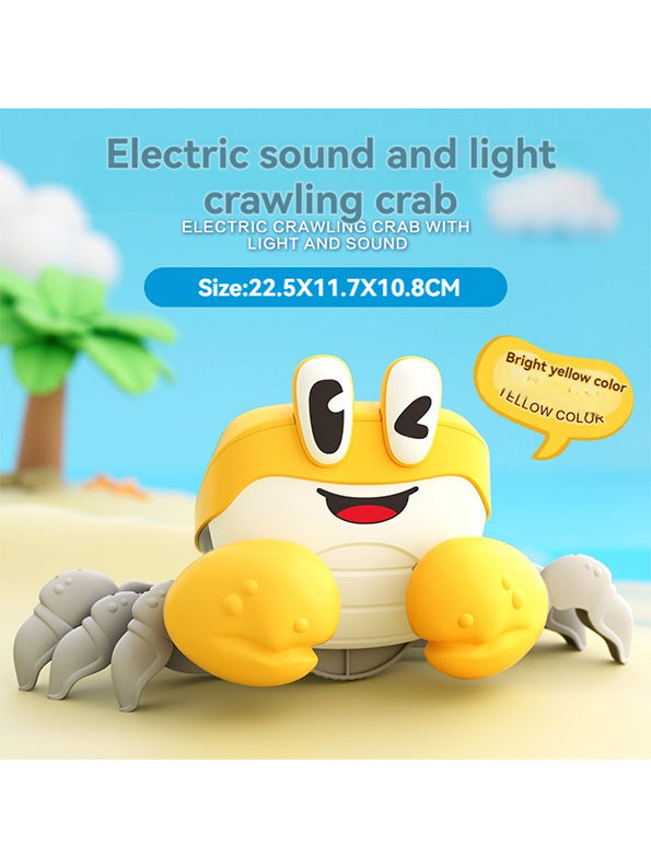 Cute Crabs With Light & Sound - Moves Freely And Changes Direction - Toyloft