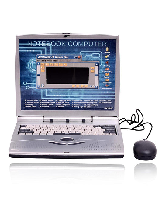 Laptop Computer Toy For Kids Black (L-37)