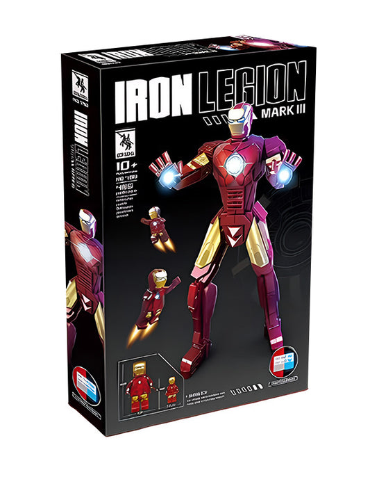 Iron Man Legion Lego Toy 550+ Lego - Mark - 3