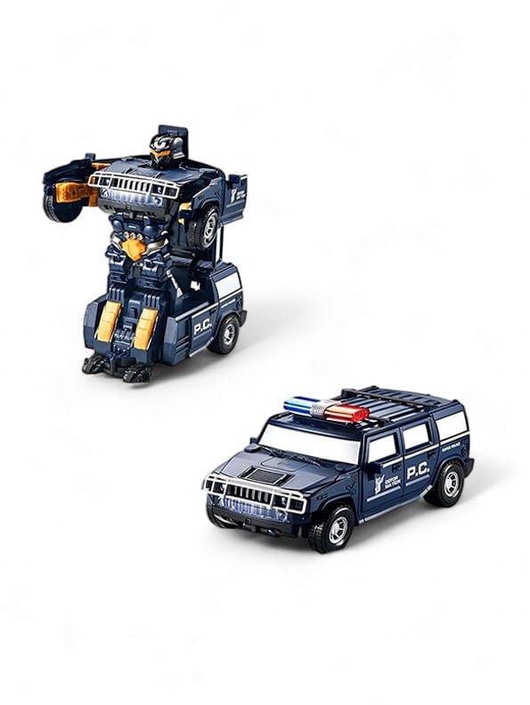 Police Robot Car Toy For Kids