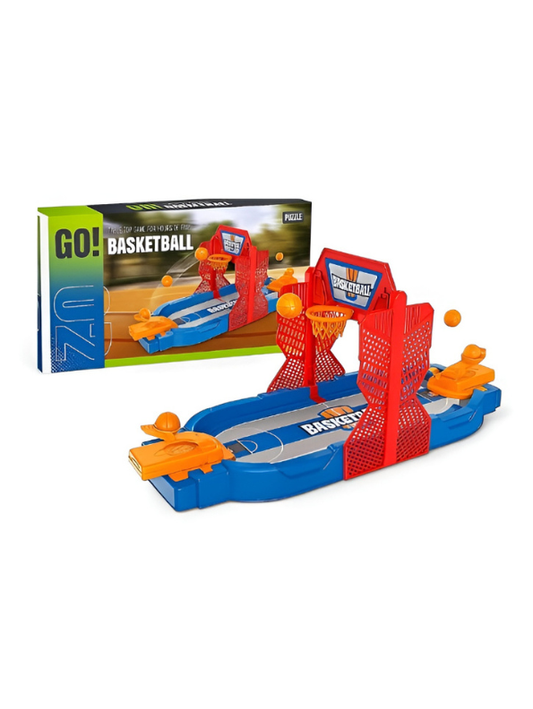 2-Player Desktop Basketball Game - Portable Mini Arcade Shoot-Out TV4652.