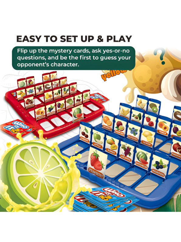 2-Player Interactive Board Game for Family Night – Educational Strategy Toy TV7181.
