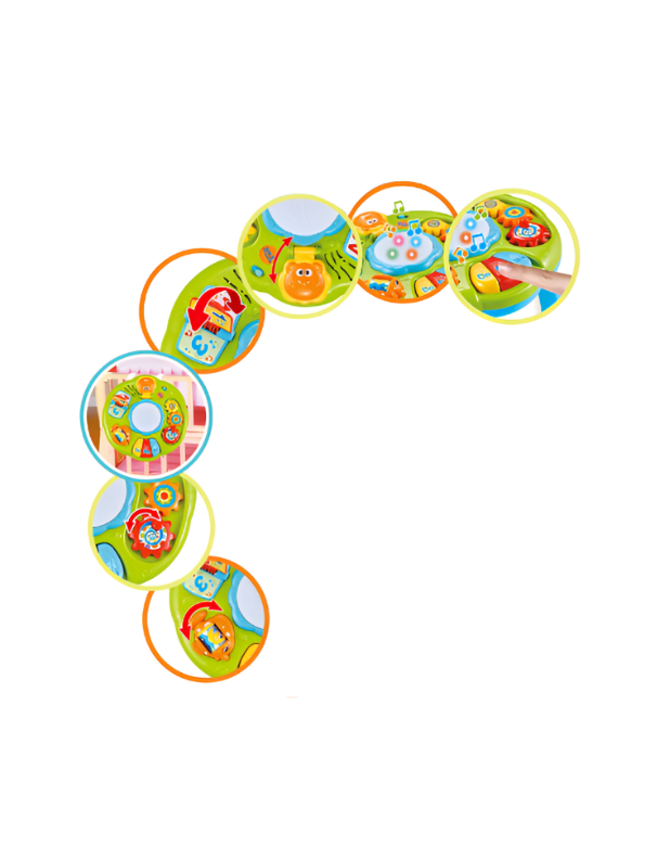 2-in-1 Musical Activity Table for Toddlers – Educational Learning Toy MD307.