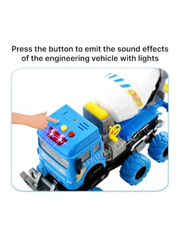 2-in-1 Transforming Cement Mixer Toy Truck TV4922.