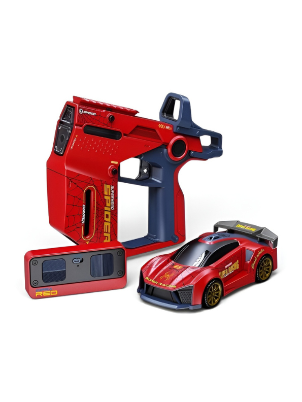 2.4G Dual Control RC Sports Car Set – Superhero Spider Racing Car TV7155