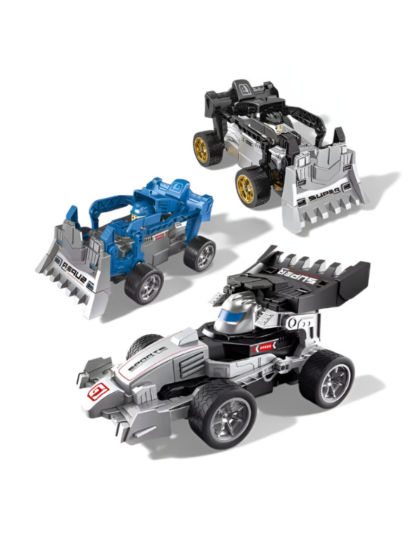 2.4GHz Remote Control Drift Stunt Car – 4WD RC Racing Car with 360° Rotation, LED Lights & Wireless Controller Blue NX15833.