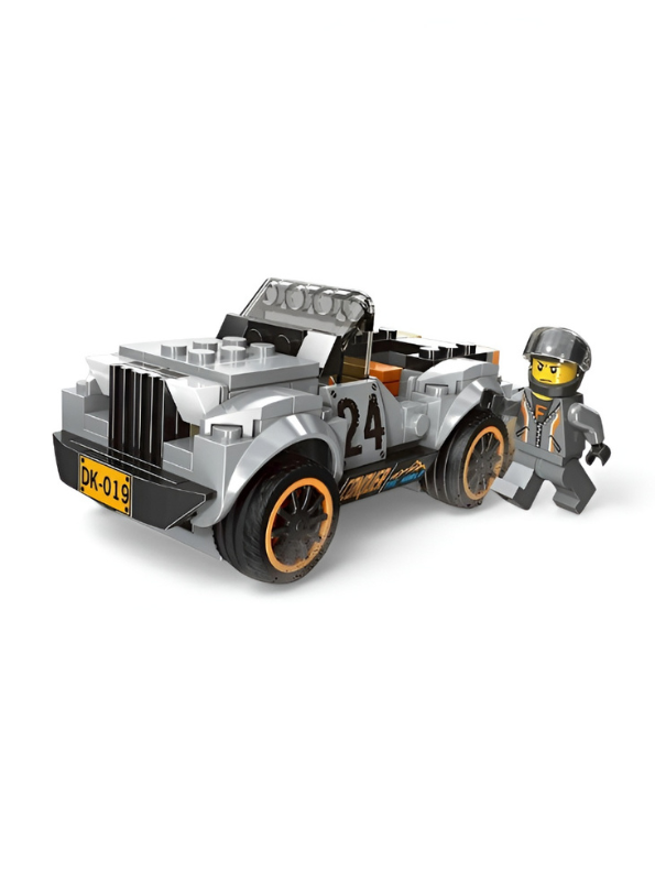 20-in-1 Building Blocks Toy Set – 233+ PCS DIY Race Car, Plane & Truck MD3309.