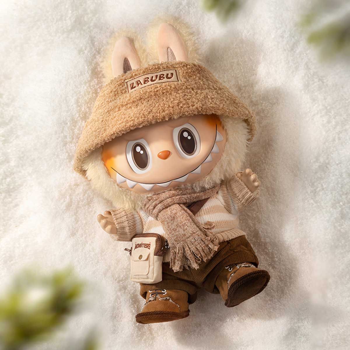 THE MONSTERS - DRESS BE LATTE Vinyl Plush Doll Official Authentic Barcoded Pop Mart Labubu
