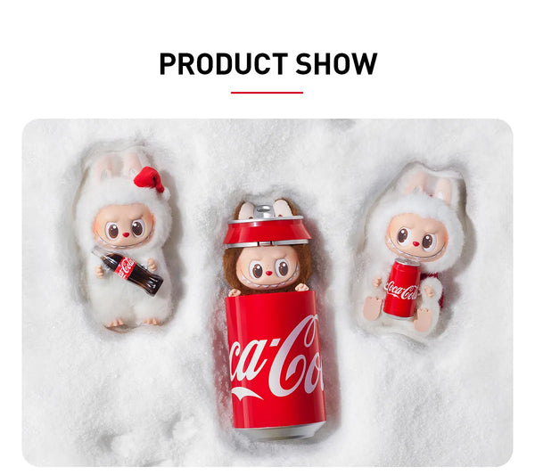 Pack Of 2 - THE MONSTERS COCA-COLA SERIES - Vinyl Face Blind Box