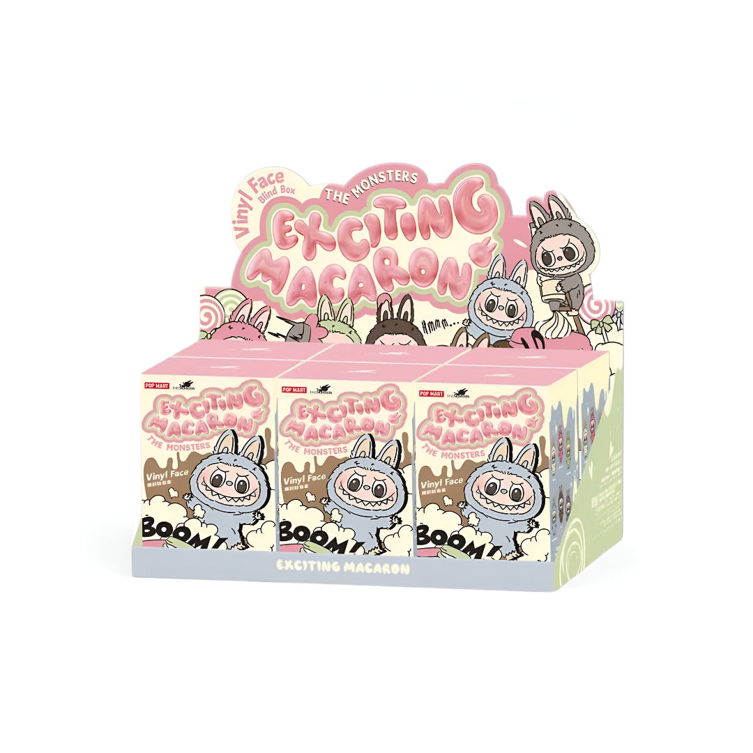 Blind Box - Sea Salt Coconut - Official Authentic Barcoded Pop Mart Labubu Plush Keychain – Limited-Edition Fuzzy Bunny‑Eared Monster - THE MONSTERS - Exciting Macaron Collection