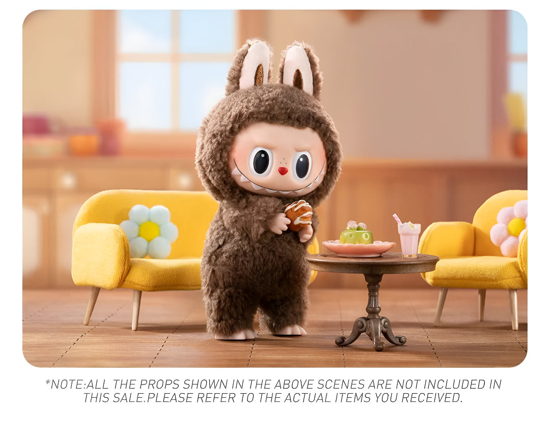 Blind Box - Sea Salt Coconut - Official Authentic Barcoded Pop Mart Labubu Plush Keychain – Limited-Edition Fuzzy Bunny‑Eared Monster - THE MONSTERS - Exciting Macaron Collection