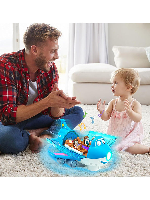 Musical Stylish Airplane Toy For Kids