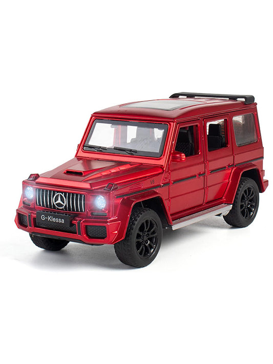 Mercedes Benz G63 Modal Metal Diecast 1:32 Car - Red (NX-AG-24) - Toyloft