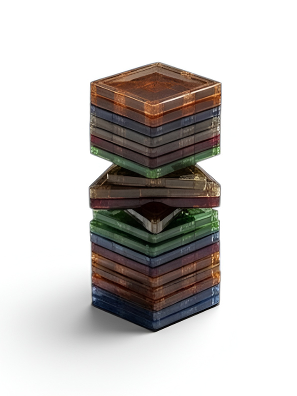 27-Piece 3D Diamond Magnetic Tiles Building Blocks Set TV7030.