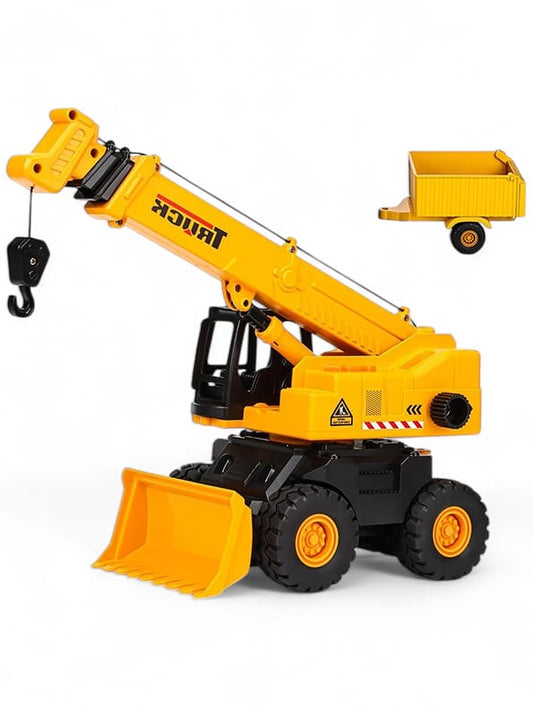 2 in 1 Construction Crane Toy For Kids - Versatile Play (MS-S-24) - Toyloft