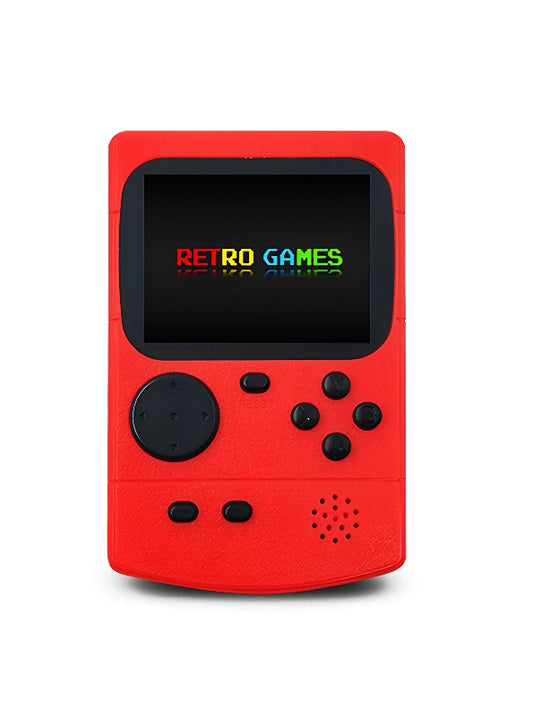 T3 Mini Retro Video Game Console Built-In 500 Classic - Red (NX-JY-66)