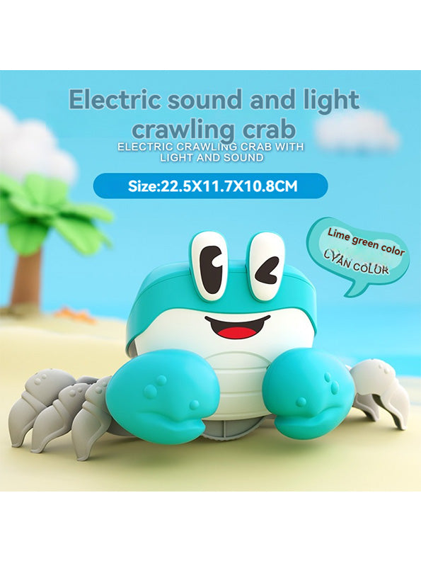 Cute Crabs With Light & Sound - Moves Freely And Changes Direction - Toyloft