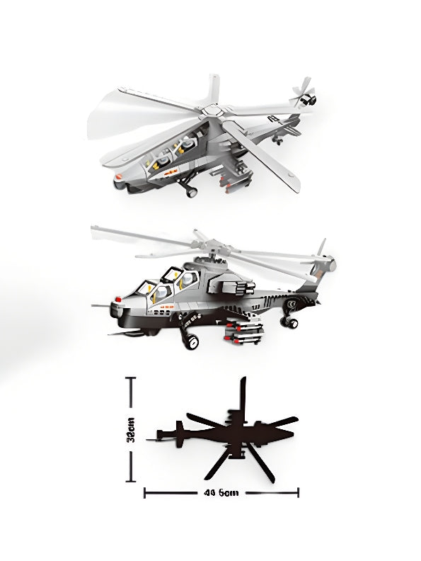 Helicopter Lego Toy For Kids